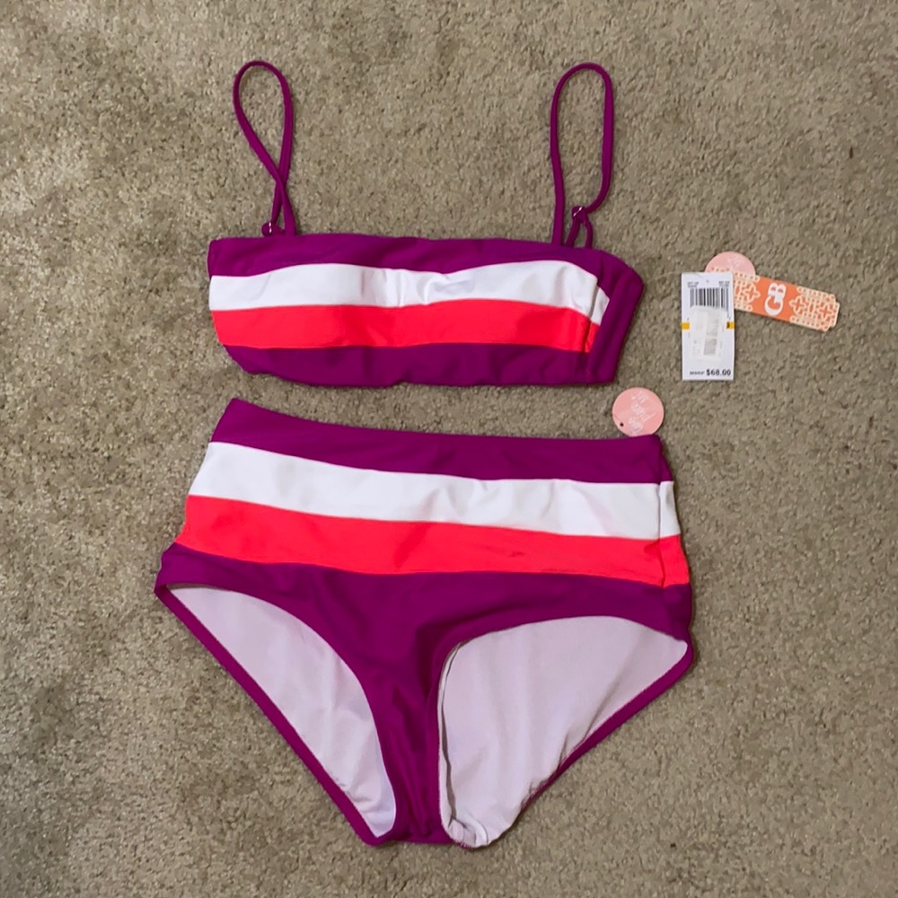 gianni bini high waisted bathing suit